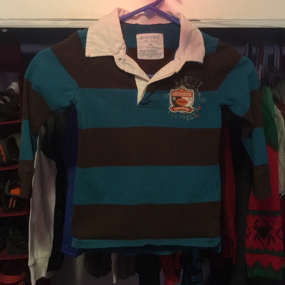 Boys Sonoma long sleeve size 4